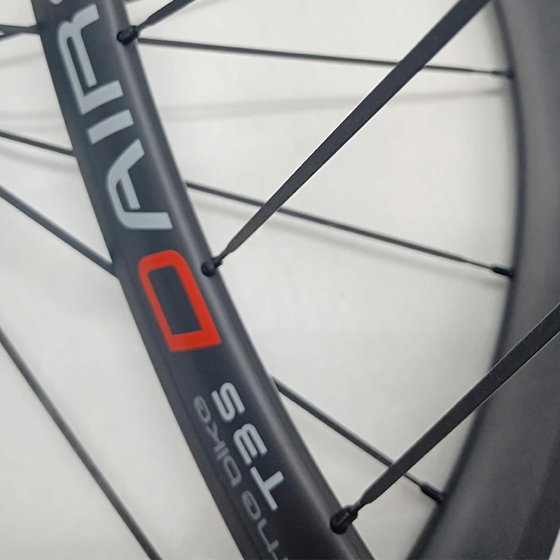 700c колеса велосипеда дороги углерода 38x23 мм трубчатые powerway R13 колеса велосипеда 700c колеса Углеродные шоссейные колеса G3