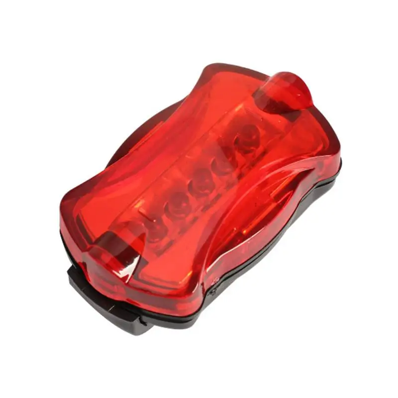 Best Super Bright Bicycle LED Rear Lamp Tail Back Light 6 Flash Modes Waterproof Powered By AAA Battery High Quality 4