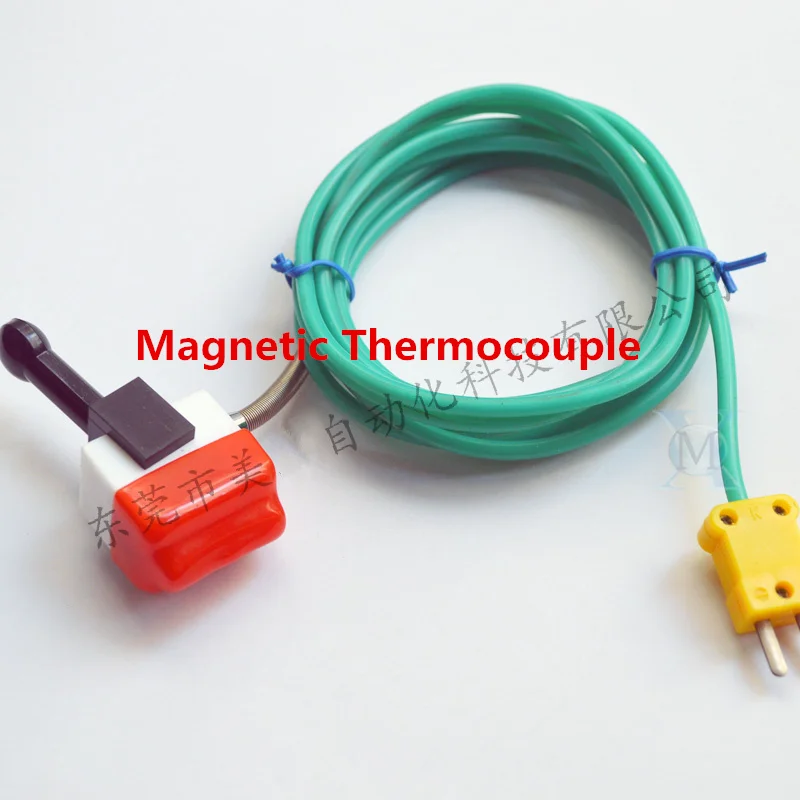 Бесплатная доставка заказ высокого качества магнитного термопары K Тип пружины линии вилку Портативный магнитного термопары