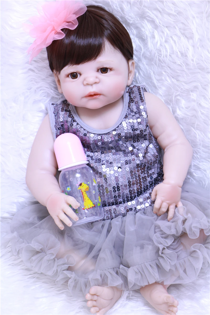 Reborn Baby Dolls 22" Lifelike Soft Vinyl Real Life ...