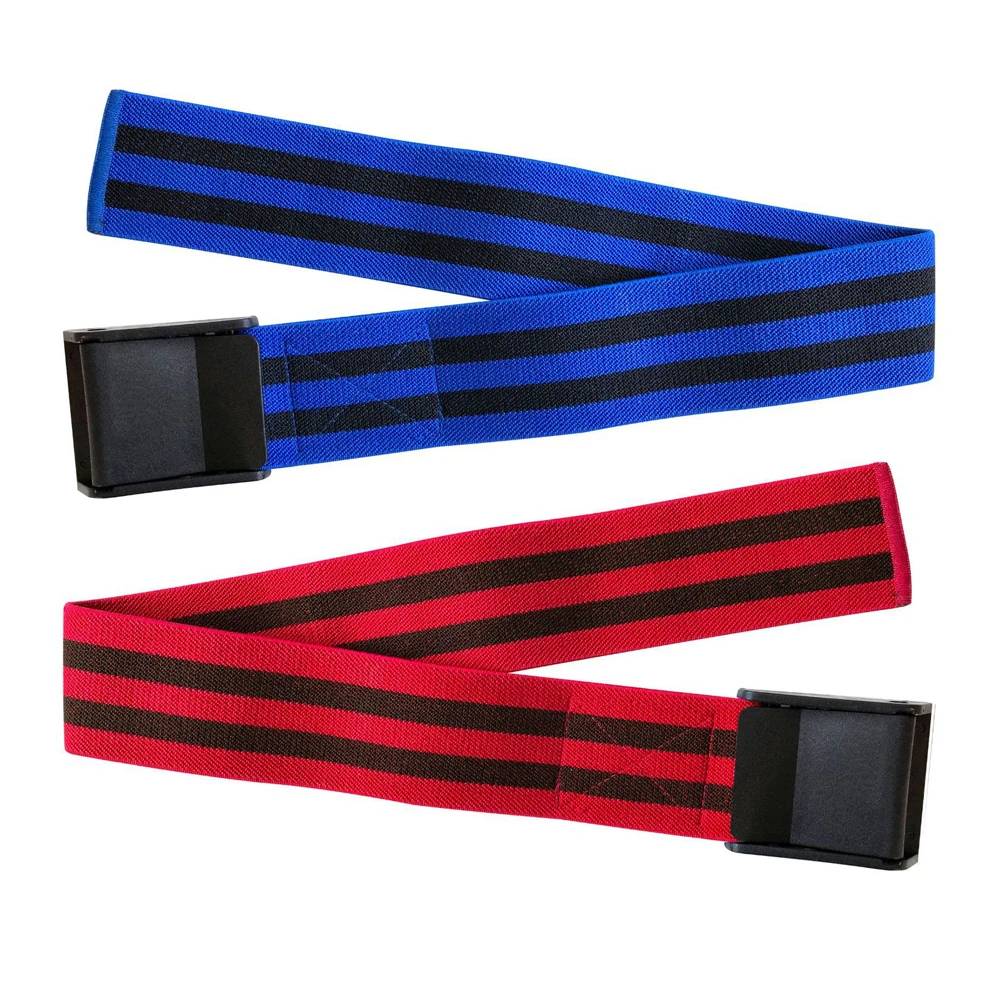 1 Pair BFR Training Fitness Gym Bands Blood Flow Restriction Occlusion Bandage Sports Exercise Bodybuilding Biceps Bands Belts