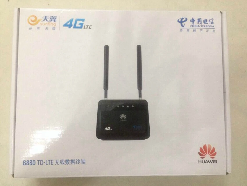

Unlocked Huawei B880 150Mbps 4G TDD LTE Router (B880-65) TDD band38 band41