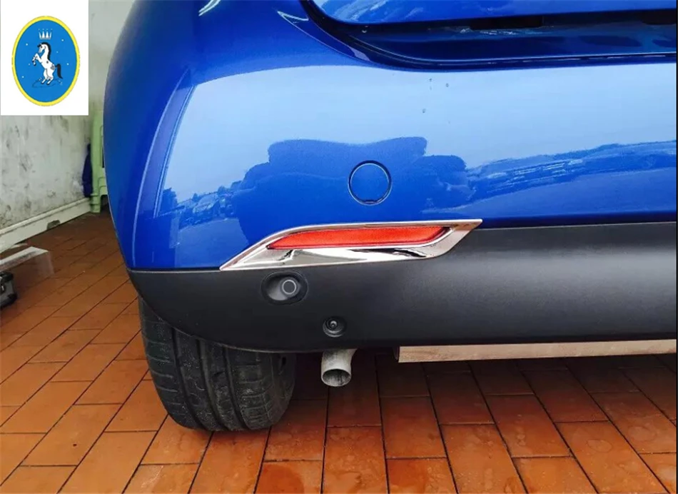 

new For Mercedes-Benz Smart fortwo 2015 ABS Rear Tail Fog Light Lamp Cover Trim