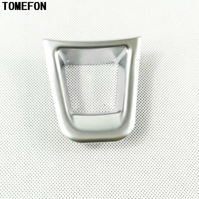 

TOMEFON 1Piece For Volkswagen VW Teramont Atlas 2017 2018 ABS Interior Six Clock Diretion Steering Wheel Sequins Cover Trim