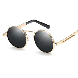 Очки Для мужчин солнцезащитные очки 2018 Zonnebril Dames люнет Soleil Homme круглые очки солнцезащитные очки круглые очки Для мужчин очки оттенки лучей