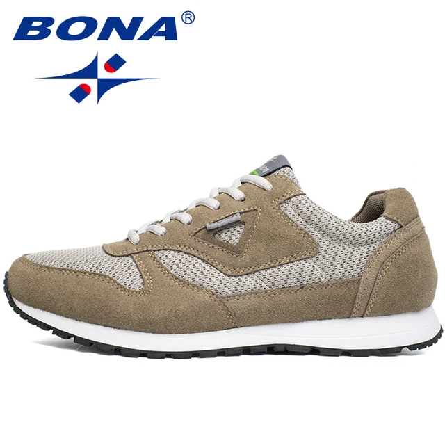 US $23.66 BONA New Typical Style Men Running Shoes Lace Up Mesh Upper Sport Shoes Outdoor Activities Athletic