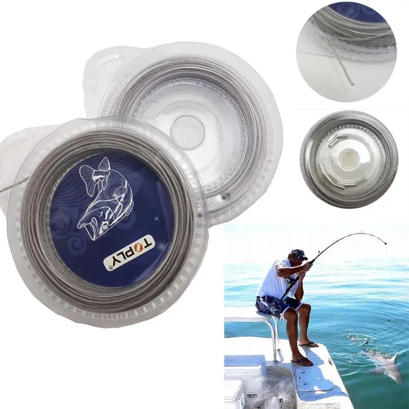 

world-wind3011# 2017 new high quality 10 M Fishing line Nylon Dachte 1x7 Strands Edelstahl Angeln Draht Spur free shipping