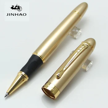 

Jinhao X450 Gold Metal Rollerball Pen Kawaii Fashion school&office supplies pen for writing pens sales promotion
