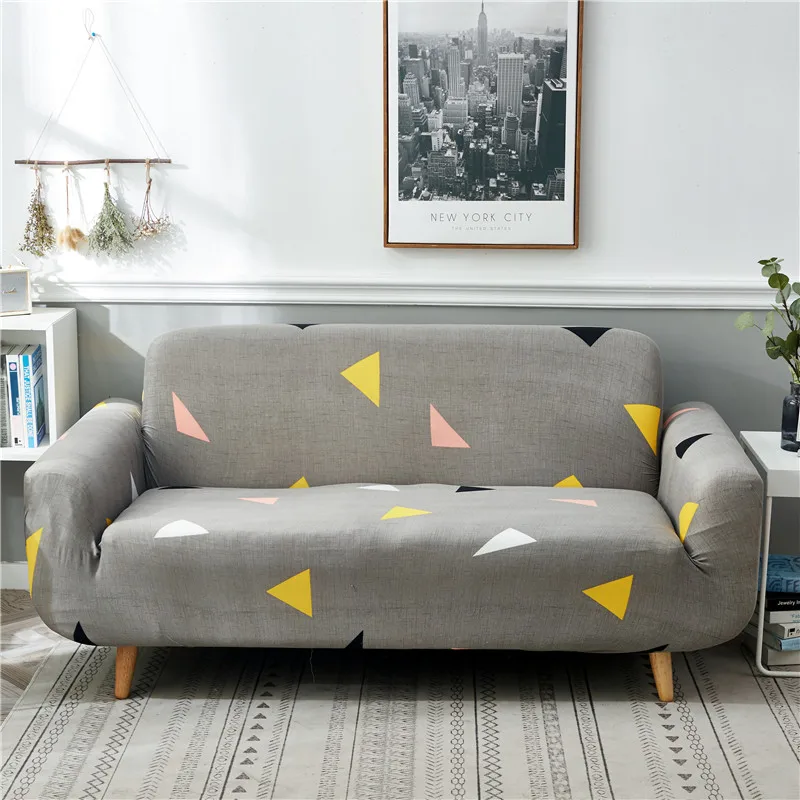 

Slipcovers Tight Wrap All-inclusive Sectional Elastic Full Sofa Cover Towel Single/Two/Three/Four-seater