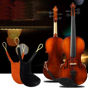 

MoonEmbassy 3/4-4/4 Violin Chinrest Cover Pad Sheep Leather Accessories Free Shipping
