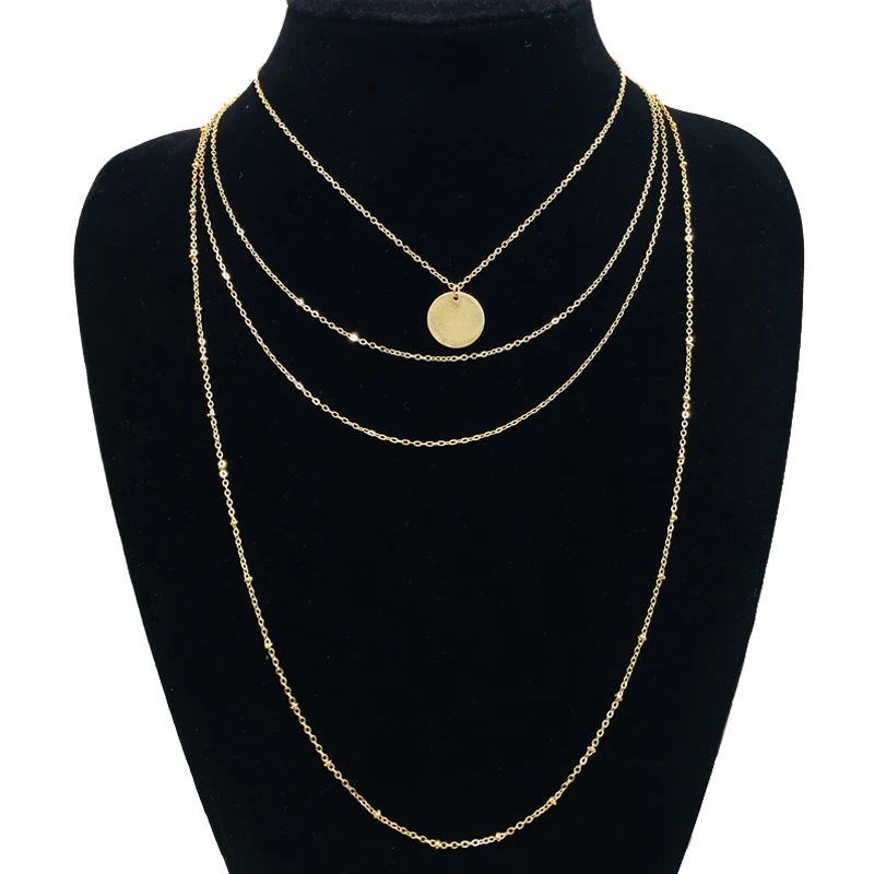 gold necklace