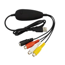 HF Портативный HD usb-карта для камеры наблюдения устройства видеозахвата VHS DVR адаптер совместим старых видео лента Регистраторы Поддержка Win10 фотокамеры мгновенного действия 8 7