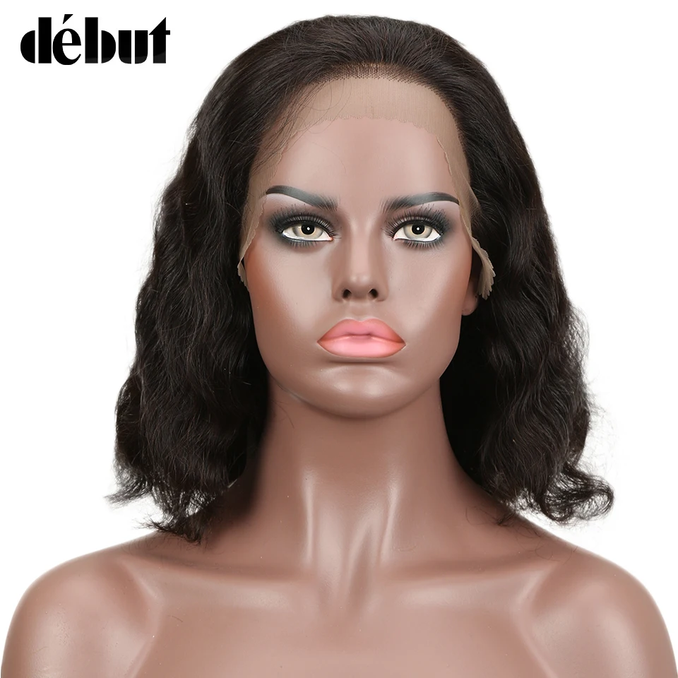 

Debut Remy Brazilian 24 Inch Lace Front Human Hair Wigs LACE WIG CURLY BOB Natural Full Lace Human Hair Wigs For Black Women