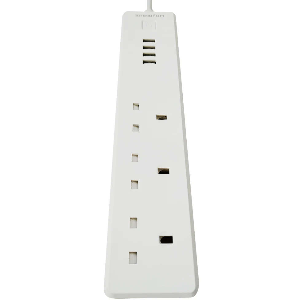 Умная розетка Knewfun с Wi Fi 4 USB порта и 3 портами|Умные розетки| |