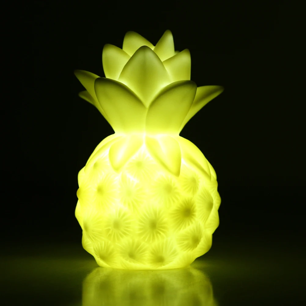 Mini LED Light Up Toy Pineapple Table Lamp Light Romantic Night Lamp LED Sleep Light Toy