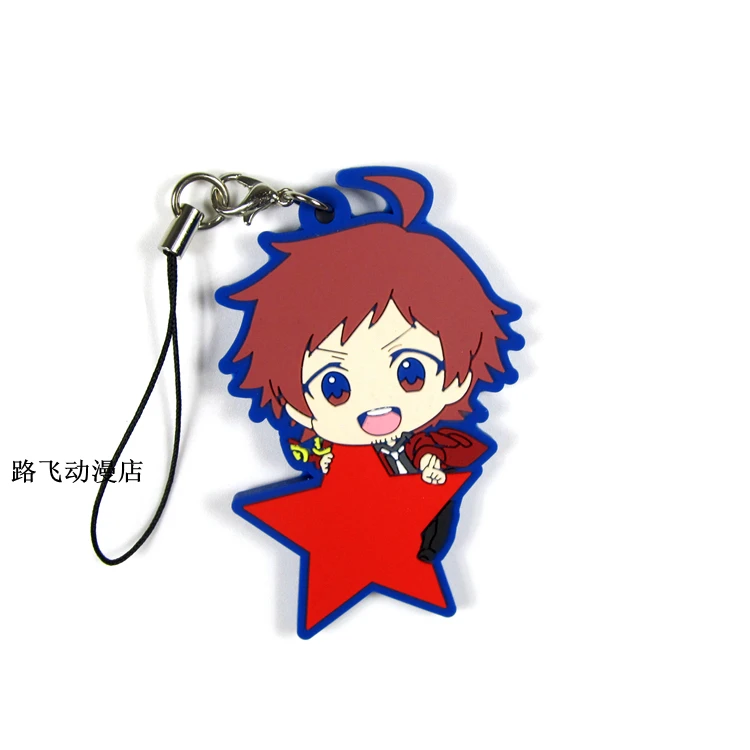 Аниме модель IDOLM @ STER SideM экшн фигурка Iseya Shiki Mitarai shoua Takajyou Kyouji резиновый брелок