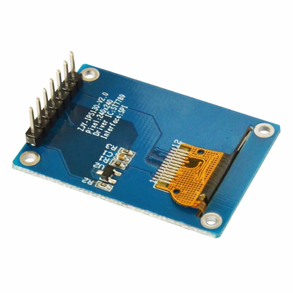 1,3 дюймов ips HD TFT ST7789 Привод IC 240*240 SPI связь 3,3 В напряжение SPI интерфейс полноцветный ЖК-дисплей OLED дисплей