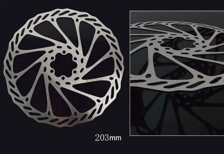 MEIJUN 2 шт. Нержавеющая сталь G3 диски для горных велосипедов тормозной ротор 140 мм 160 мм 180 мм 203 горный велосипед Велоспорт 6 отверстий ротора с помощью винтов