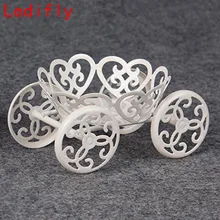 Новые Свадебные украшения для вечеринки на день рождения белый цвет торт стенд мороженое Кондитерская выпечка металлические колеса подставка для пирогов и кексов дисплей