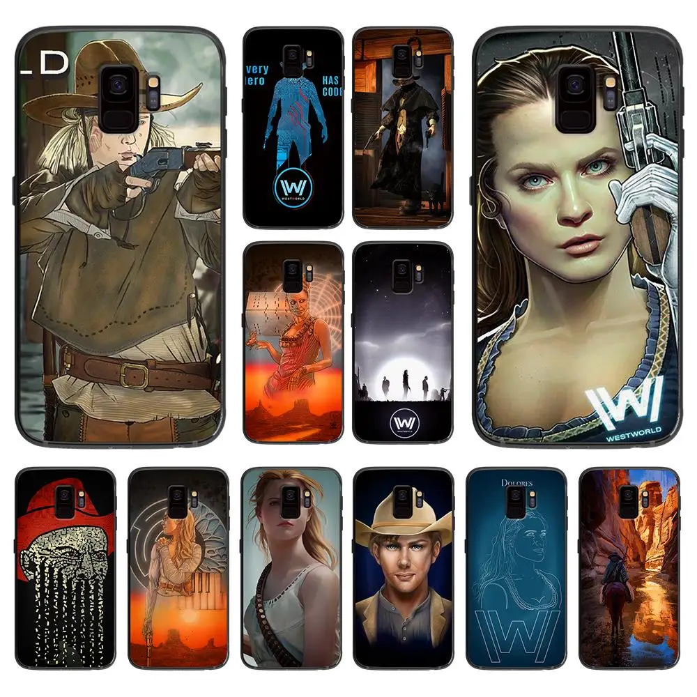 Westworld картина маслом Сексуальная Богиня мягкий чехол для телефона Samsung Galaxy S6 S7 S8 S9
