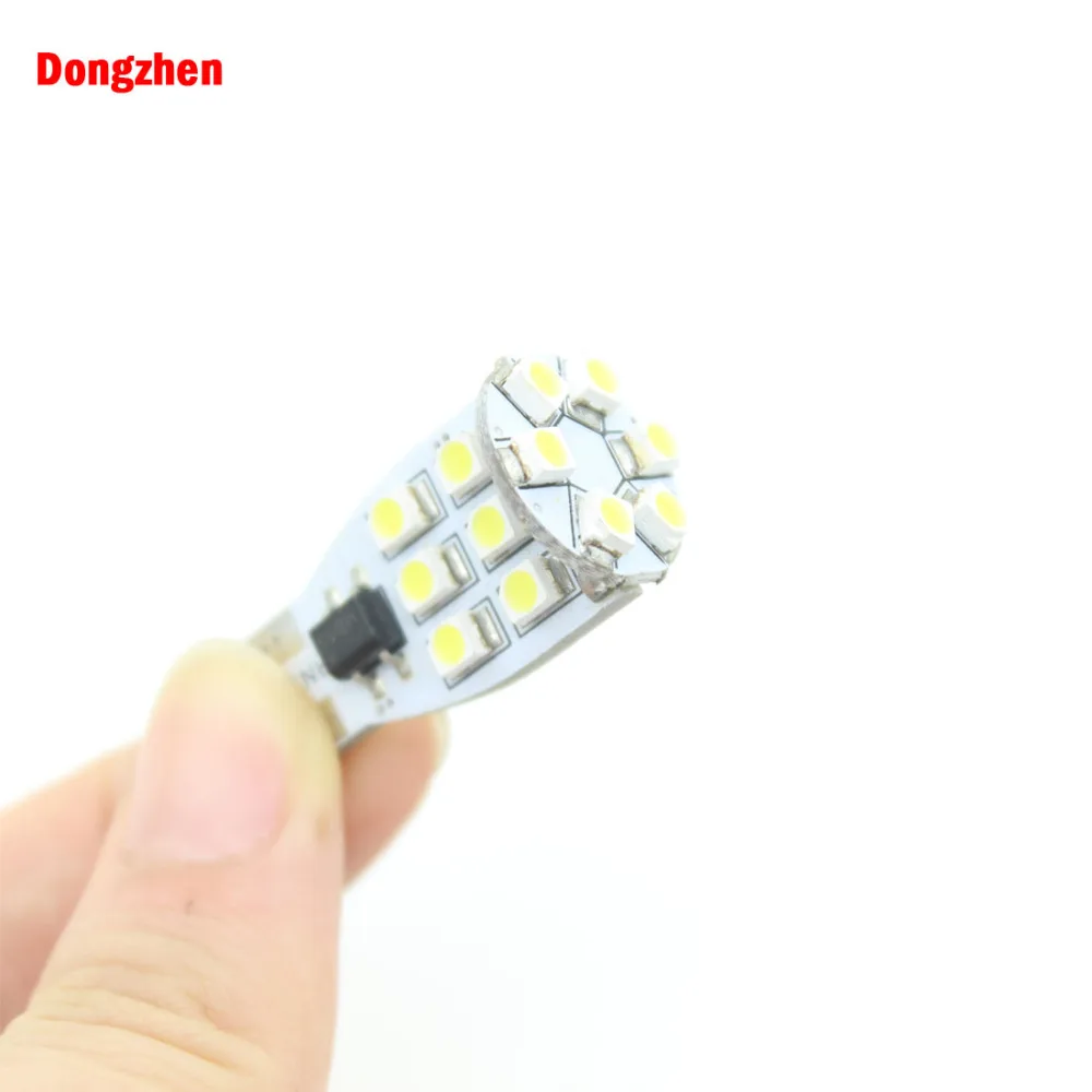 Dongzhen 1 шт. 12 В светодиодный автомобильный T15 3528 SMD светильник лампа стоп сигнала