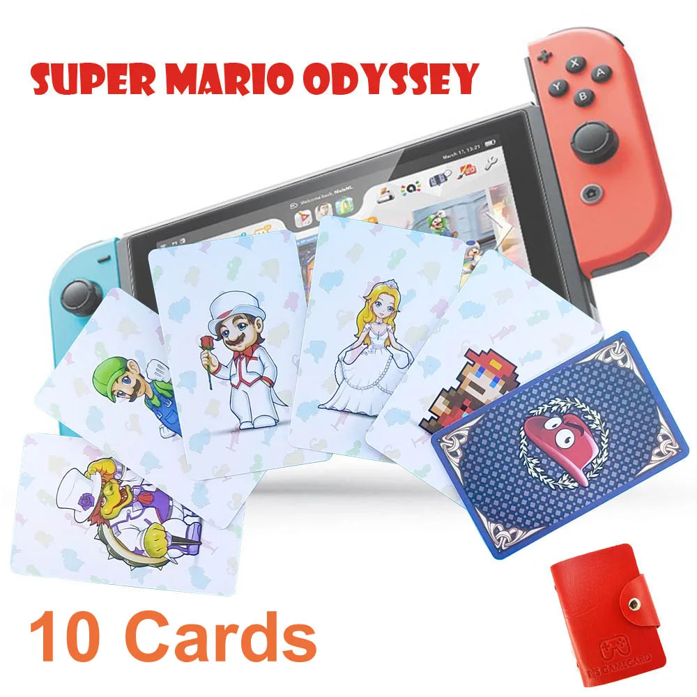 20 шт Коллекция игр NFC карты для Super Mario Smash Ball Bros Brother Ultimate ДЛЯ NS Switch - Цвет: Odyddey