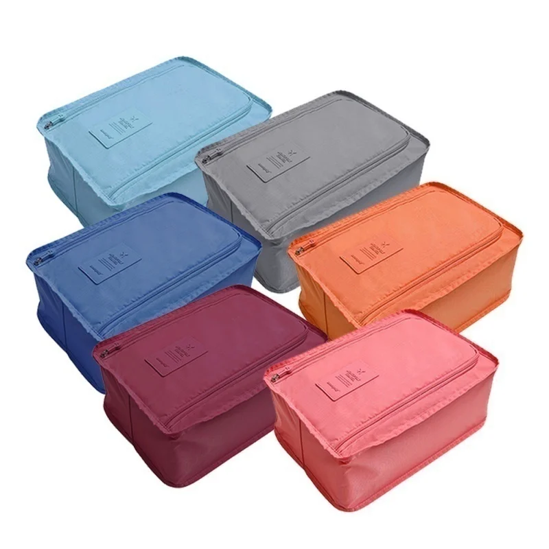Travel Pouch Storage Bag  Zipper Bag Waterproof Laundry Shoes Hanger  Hanging Organizer Zip Lock Home Storage (4)
