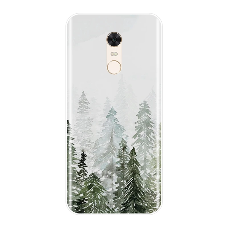 Задняя крышка Forest для Pocophone F1 Xiaomi Redmi S2 6A 5 Plus 4A мягкий силиконовый чехол телефона