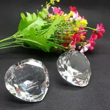 Быстрая FedEx+ Привлекательный кристалл сердце пресс-папье на День святого Валентина, свадьба