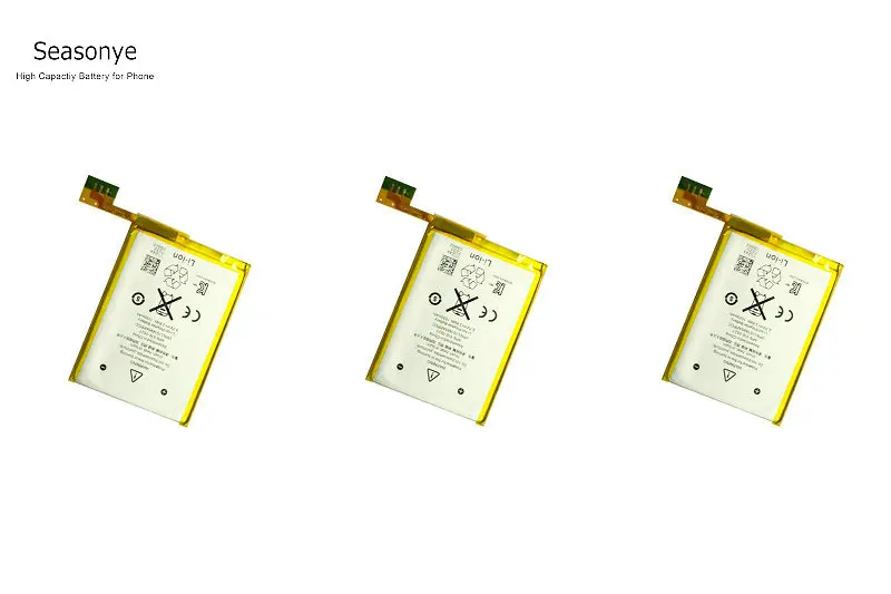 Seasonye 3x1030 мАч/3.8wh media музыкальный телефон замена Батарея подходит для Ipod Touch 5 г 5th