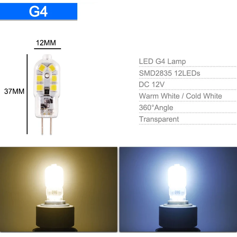 10 шт. COB затемненный светодиодный G4 светильник G9 светодиодный светильник 220V AC DC 12V светодиодный G9 3W 5W 6W SMD 2835 Светодиодный светильник ing заменить галогенные точечный светильник