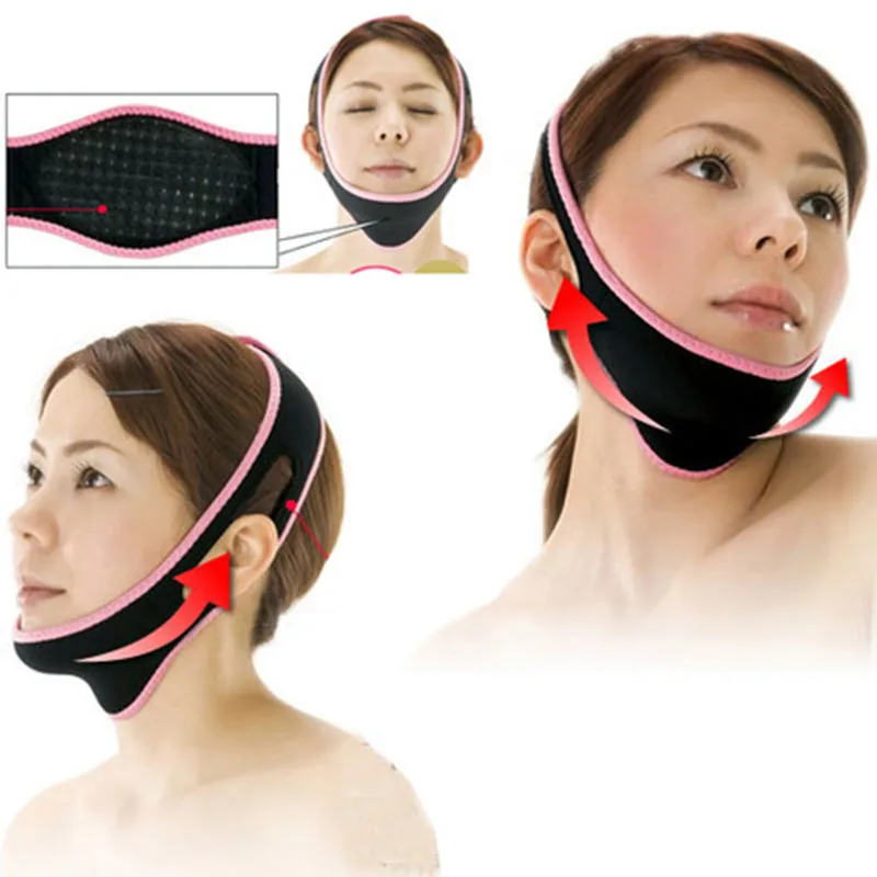 

Sleeping Face-Lift Mask Massage Slimming Shaper Anti Wrinkle V Line Half Relaxation Facial Slimming Bandage Face Lift Up Belt