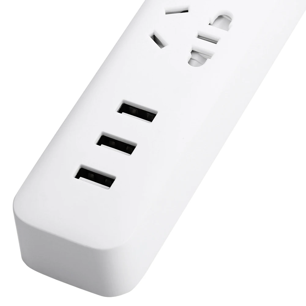Оригинальный блок питания Xiaomi с 3 стандартными разъемами usb порта адаптер для