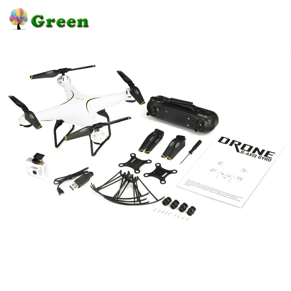 

SG600 RC Drone 2.4G Selfie Quadcopter Aircraft with 0.3MP Camera Altitude Hold Auto Return Headless 360 Flip VS X5HW E58 XS809HW