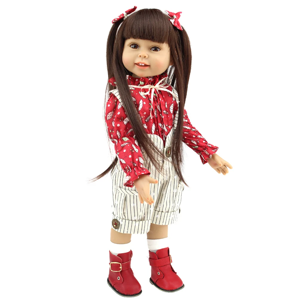 

Hot Selling NPK Doll Baby 45CM/18" Reborn Dolls Girl Lifelike Silicone Cute Newborn Kids Toys Children Gifts