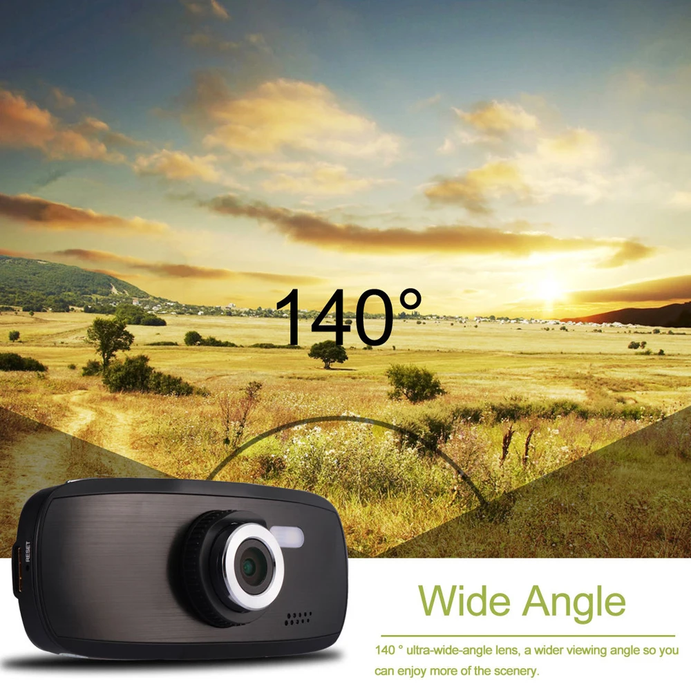 

Brand Capacitor G1W Car Dash Camera DVR NT96650 Chip TKD200H Lens with 32G card