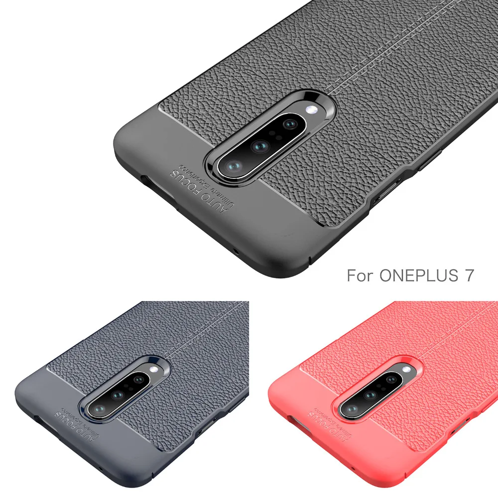 

Oneplus 7 Case Silicone Luxury Protective Case Matte Back Cover For One plus 7 Oneplus 7 Pro Case 6T 6 5 5T 3T Shockproof Funda