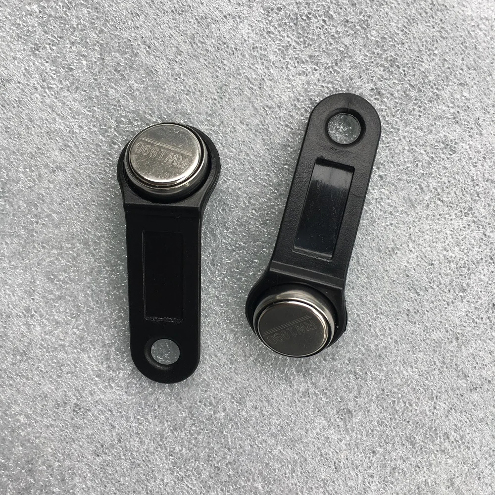 

10000pcs rewritable copy ibutton rfid RW1990 ibutton with holder For DS1990A TM1990A-F5