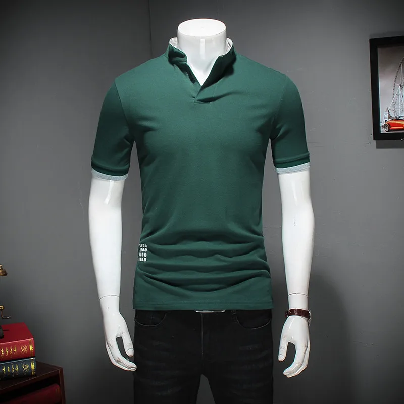 Фирменный дизайн Мужская рубашка поло с 7XL 6XL Лидер продаж 2019 летняя футболка