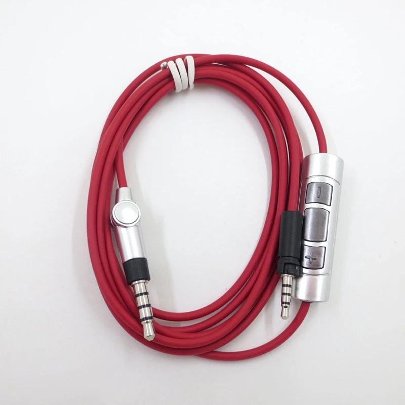 Upgraded Replacement Audio Cable for Sennheiser Momentum 1 0 2 0 Headphones Headset Cords with Mic for IPhone Xiaomi Samsung