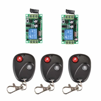 

Free shiiping DC12V 1CH RF 315MHZ /433MHZ remote control receiver rf wireless remote control switch system