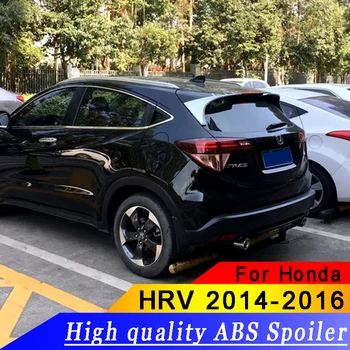 

For Honda HRV 2014-2016 Spoiler High Quality ABS Material Car Rear Wing Primer Color Rear Spoiler For Honda HR-V Vezel Spoiler