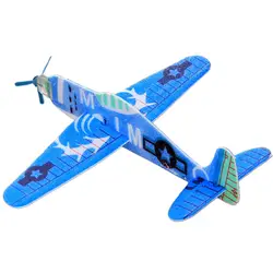 Летящего Самолета воздуха Зайлер игрушка самолет случайный Цвет подарок для Для детей Забавный Спорт на открытом воздухе игрушки