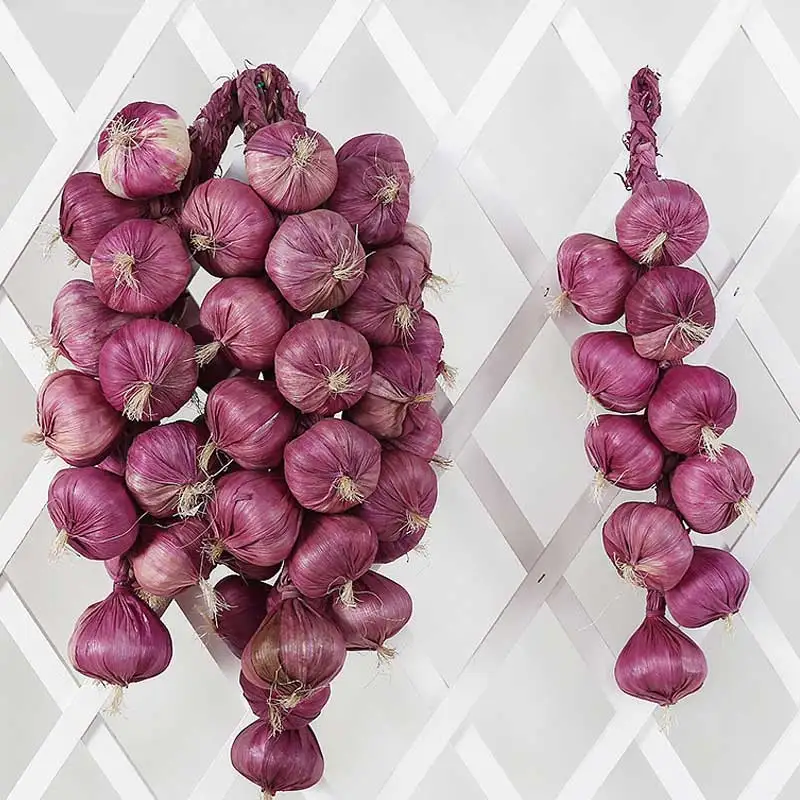 Decorative Garlic Fake Vegetables For Home Decoration Artificial