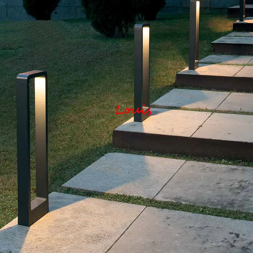 Us 226 86 43 Off Ondenn 6pcs Waterproof Led Lawn Lamp 10w Cob Exterior Bollard Light Outdoor Floor Lighting Garden Courtyard Road Ac85 265v In