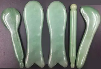 

Jade scraping plate beauty massage stick scraping board facial dialing rod eye acupoint acupuncture stick