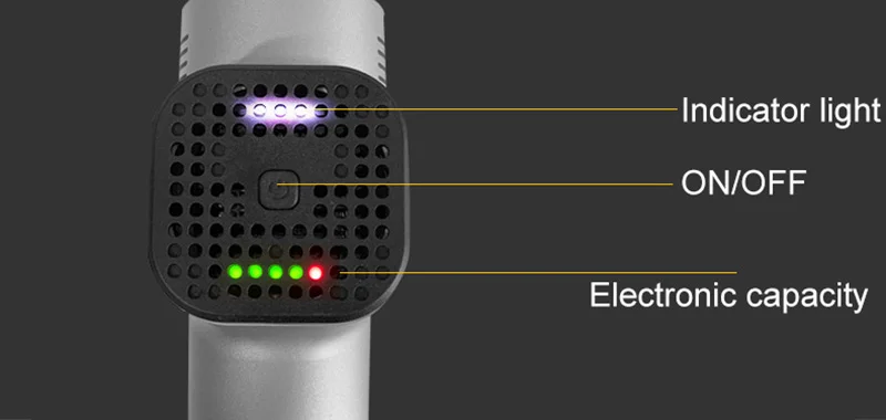 terapia arma de vibração de alta frequência