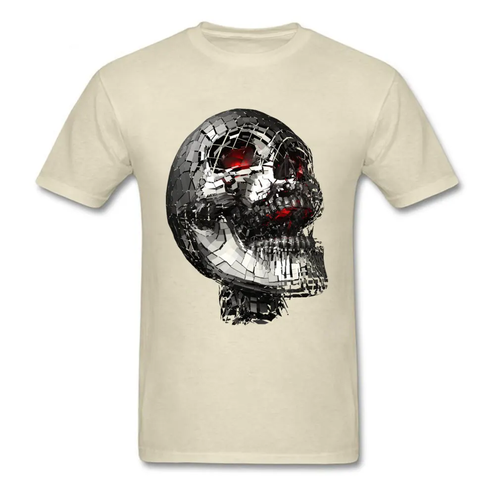 100% Cotton Men's Short Sleeve No Laughing Matter Tshirts Street T Shirt New Arrival Normal Round Neck Tshirts No Laughing Matter beige