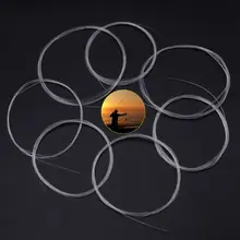 Fishing Line Sub-line Different Diameter Ends Guide Line Top Line Fly Fishing Tapered Leader Nylon Transparent Tackle Accessory maximumcatch 7 5ft 9ft 12ft 15ft 0x 6x tapered leader with loop nylon fly fishing line free combo