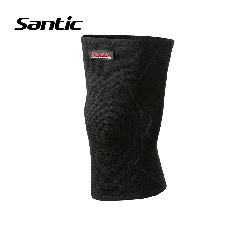 Santic 1 Pcs Nylon Sport Knee Pads Support Brace Gym Climbing